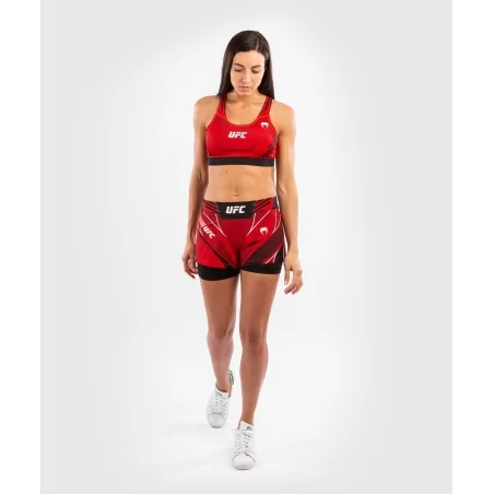 Venum Ufc Authentic Fight Night Sport Bra Red Donna