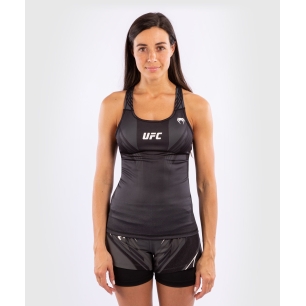 Venum Ufc Authentic Fight Night Tailliertes Tanktop mit Regal-BH Black Donna - VNMUFC-00012-001