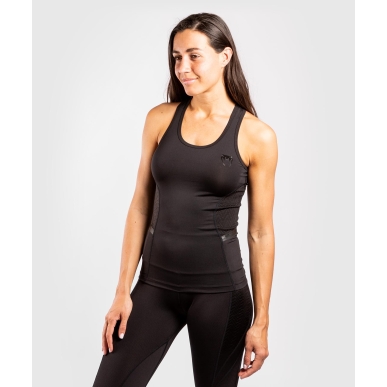 Venum G-Fit Dry-Tech Tank Top Schwarz/Schwarz Donna - VENUM-04266-001