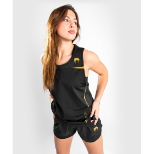 Venum Tempest 2.0 Dry Tech Tank Top Black/Gold Donna - VENUM-04321-126