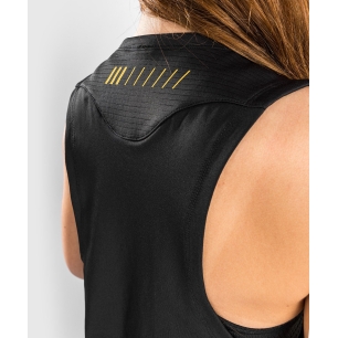 Venum Tempest 2.0 Dry Tech Tank Top Black/Gold Donna