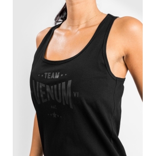 Venum Team 2.0 Tank Top Black/Black Donna