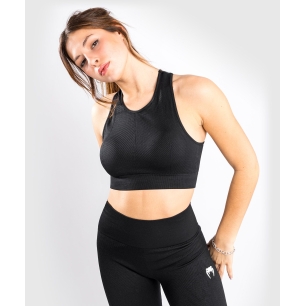 Venum Sparring Seamless Sports Bra Black Donna - VENUM-04461-001