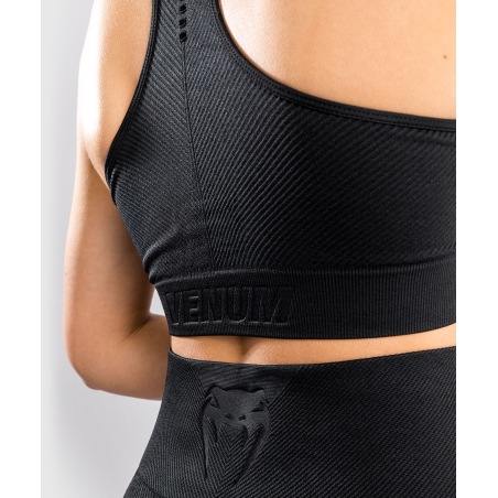 Venum Sparring Seamless Sports Bra Black Donna