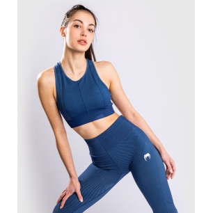 Venum Sparring Seamless Sports Bra Navy Blue Donna - VENUM-04461-018