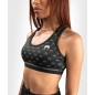 Venum Monogram Sports Bra Black/Pink Gold Donna