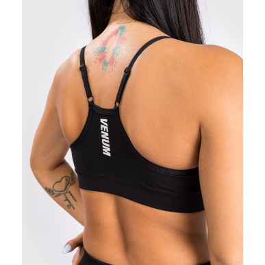 Brassière de sport Venum Essential Low Impact Noir Donna - VENUM-04658-001