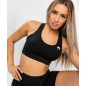 Sujetador deportivo Venum Essential de impacto medio negro Donna