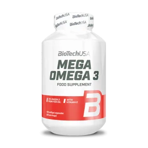 BioTechUSA Mega Omega 3 180 gélules softgel -