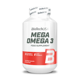 BioTechUSA Mega Omega 3 180 Kapseln Softgel -