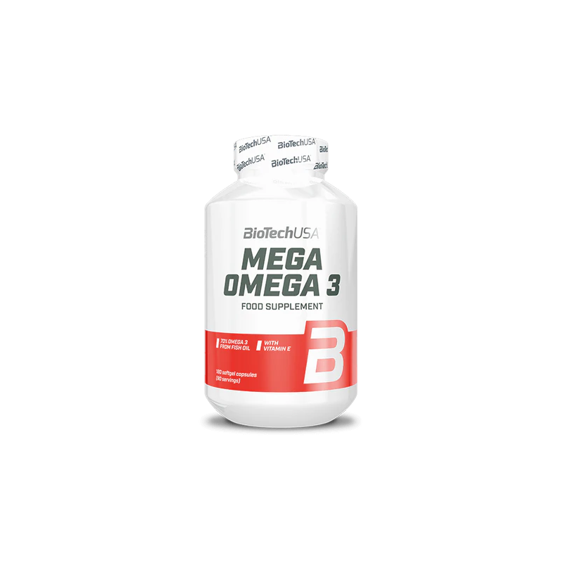 BioTechUSA Mega Omega 3 180 Kapseln Softgel