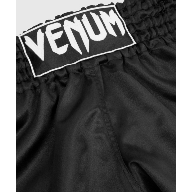 Venum Pantaloncini Muay Thai Classic - Nero/Bianco - VENUM-03813-108