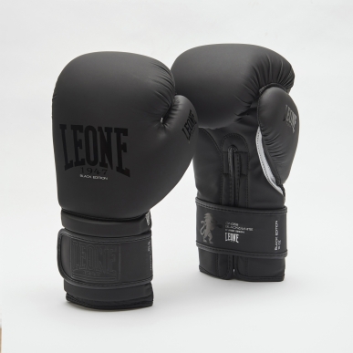Leone 1947 Guantes de Boxeo Blanco y Negro - GN059