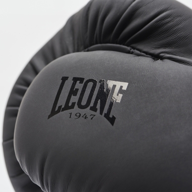 Gants de boxe Leone 1947 Noir&Blanc - GN059