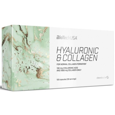 BioTechUSA Hyaluron & Kollagen 120 Kapseln -