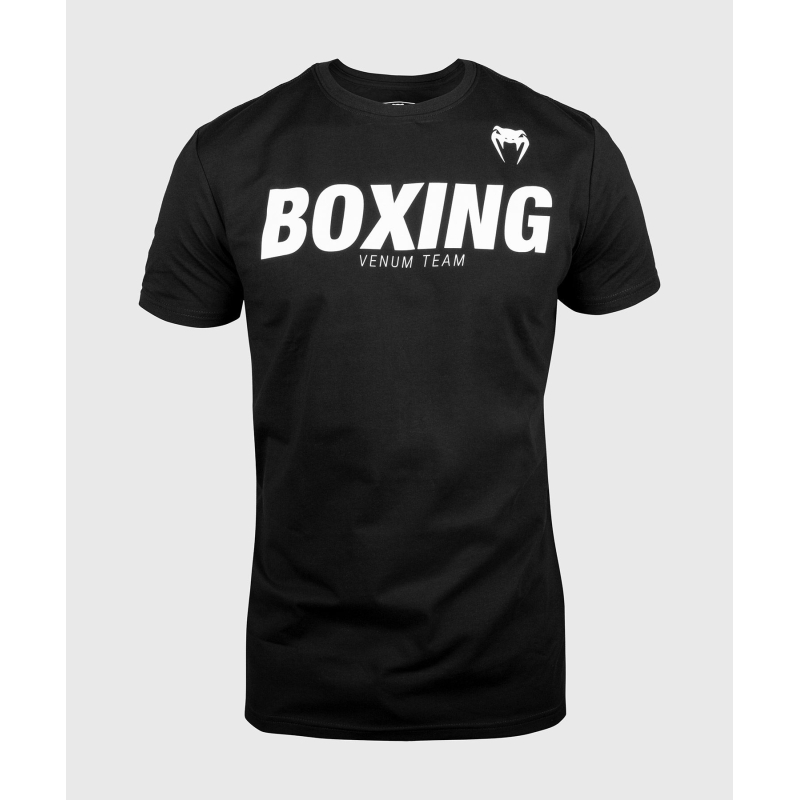 Camiseta Venum Boxeo Vt Negro/Blanco