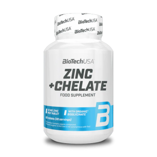 BioTechUSA Zinc+Quelato 60 comprimidos -