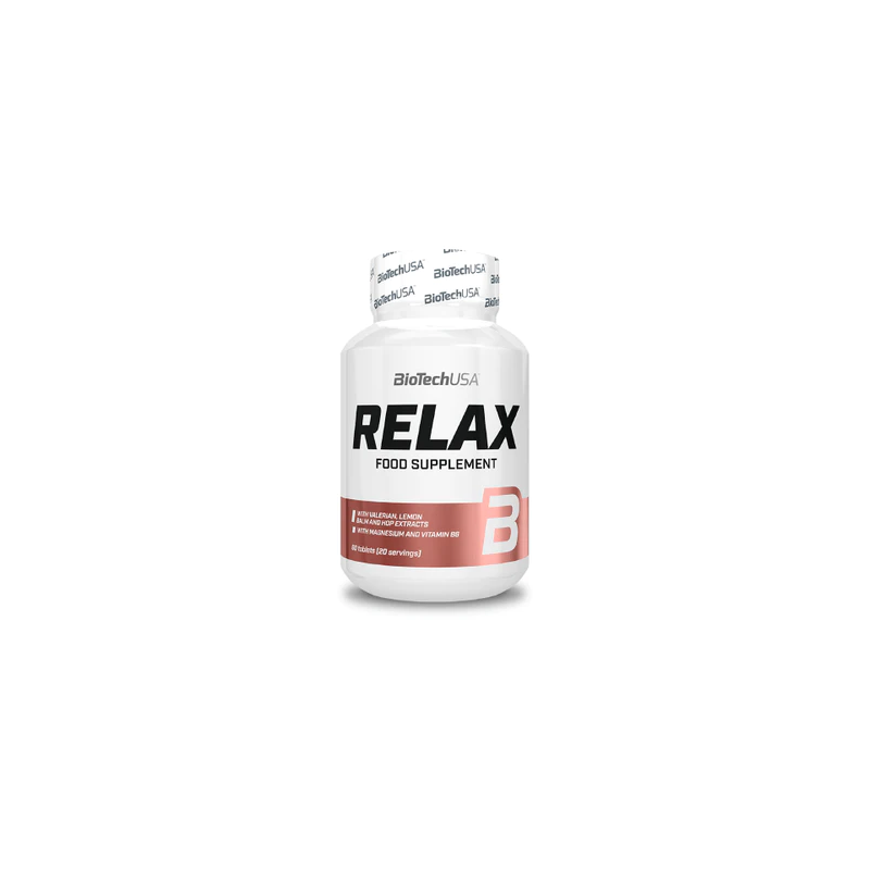 BioTechUSA Relax Nahrungsergänzungsmittel 60 Tabletten