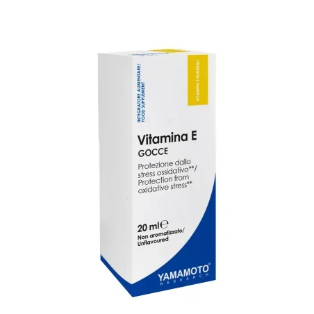 Yamamoto Vitamina E GOCCE 6mg 20Ml - Vitamina E GOCCE 6mg 20 ml