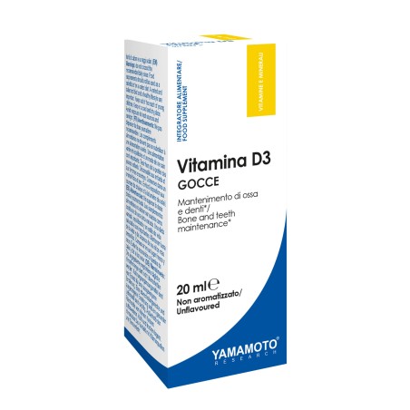 Vitamina D3 GOCCE 50mcg 20ml - Vitamina D3 GOCCE 50mcg 20ml