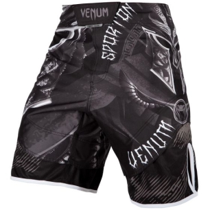 Venum Combat Shorts Gladiator 3.0 Schwarz/Weiß