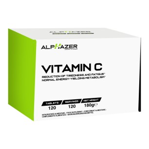 ALPHAZER Vitamina C 1000 120 Compresa -