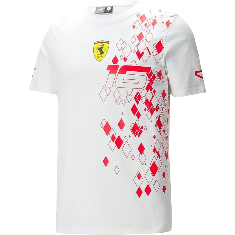 Scuderia Ferrari F1 Charles Leclerc Monaco Gp T-shirt