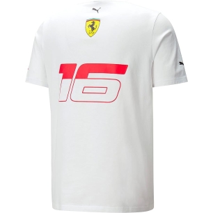 Camiseta Scuderia Ferrari F1 Charles Leclerc Mónaco Gp
