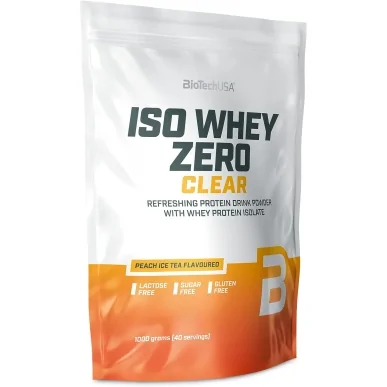 BioTechUSA Iso Whey Zero Clear 1000gr - Iso Whey Zero Clear 1000 g