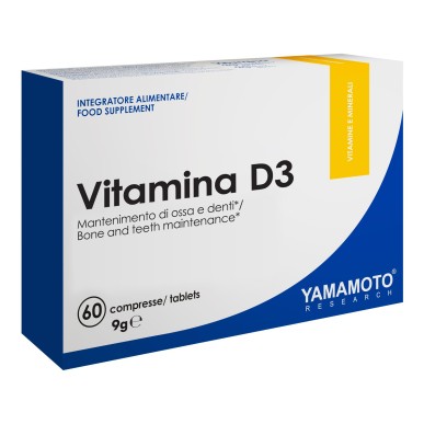 Yamamoto Vitamin D3 50mcg 60 Tabletten - Vitamin D3 50mcg 60 Tabletten