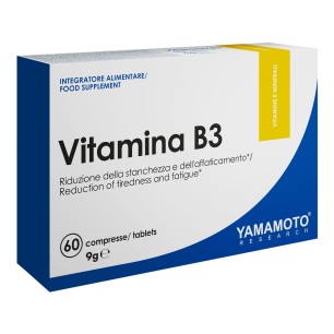 Yamamoto Vitamin B3 Niacin 54 mg 60 Tabletten - Vitamin B3 Niacin 54 mg 60 Tabletten