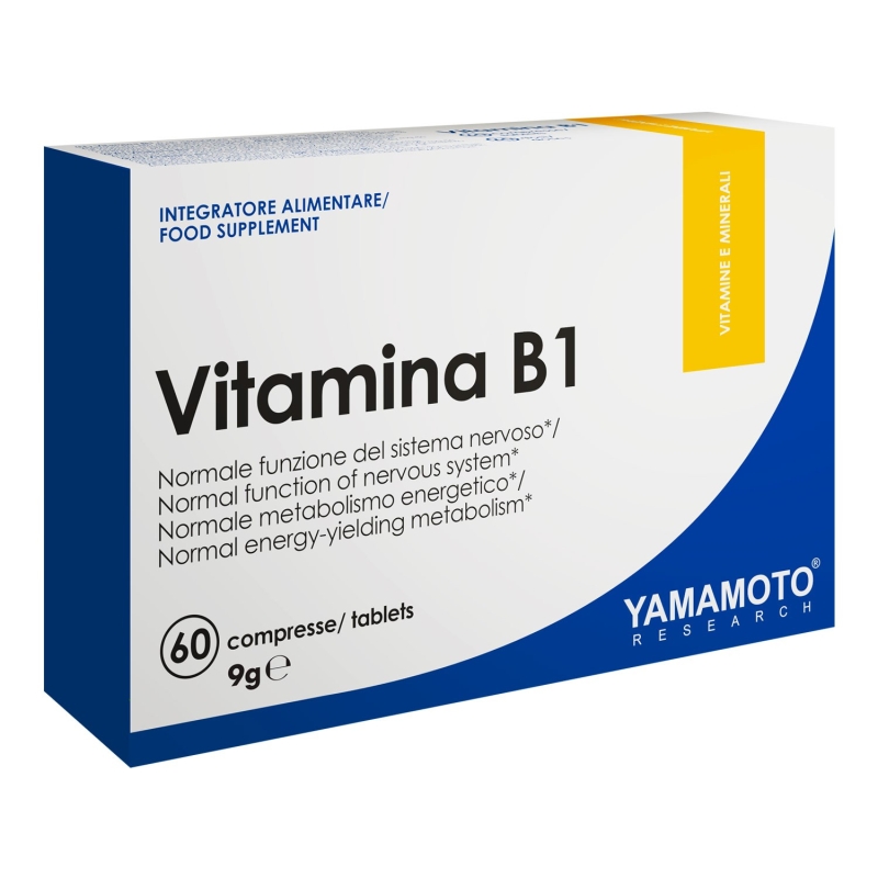 Yamamoto Vitamin B1 Thiamine 25mg 60 Tablets