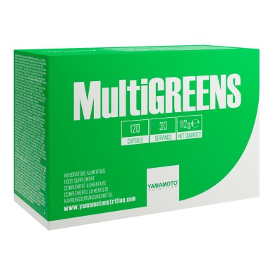 Gélule Yamamoto MultiGREENS 120 - Gélule MultiGREENS 120