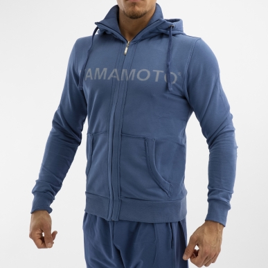 Sweat-shirt zippé tenue Yamamoto - Sweat-shirt zippé tenue Yamamoto