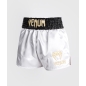 Venum Classic Muay Thai Short – Weiss/Gold/Schwarz