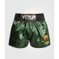 Venum Classic Muay Thai Short- Green/Gold/White