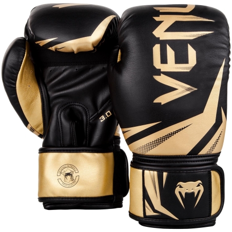 Venum Challenger 3.0 Boxhandschuhe –Schwarz/Gold